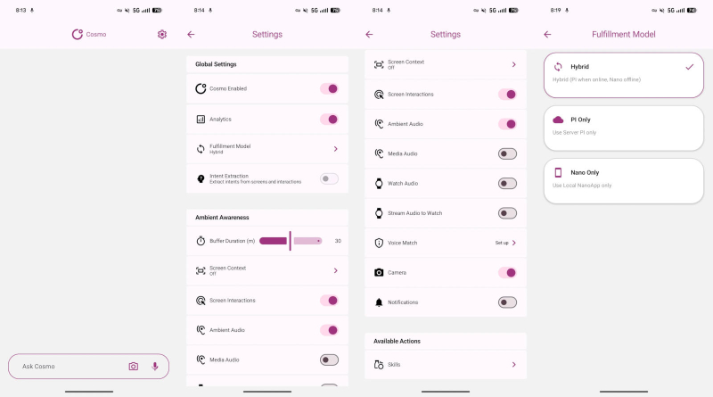 GoogleはAIベースの実験的アシスタントアプリ「COSMO」をリリースし、直後に削除しました