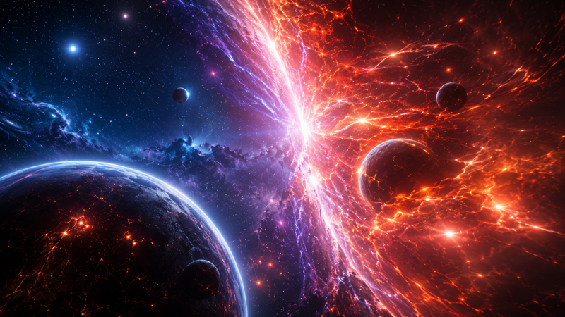 中国の科学者たちは、初めて「偽真空」モデルにおける宇宙破壊プロセスを実演しました