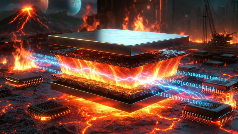 米国の科学者は、最大700 ℃まで機能するメモリを開発しました。これは金星用、原子炉、および人工知能に適しています