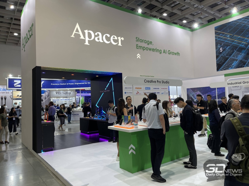 アパサー、Computex 2026：DDR5‑9200、冷却付き高速SSD、その他多数