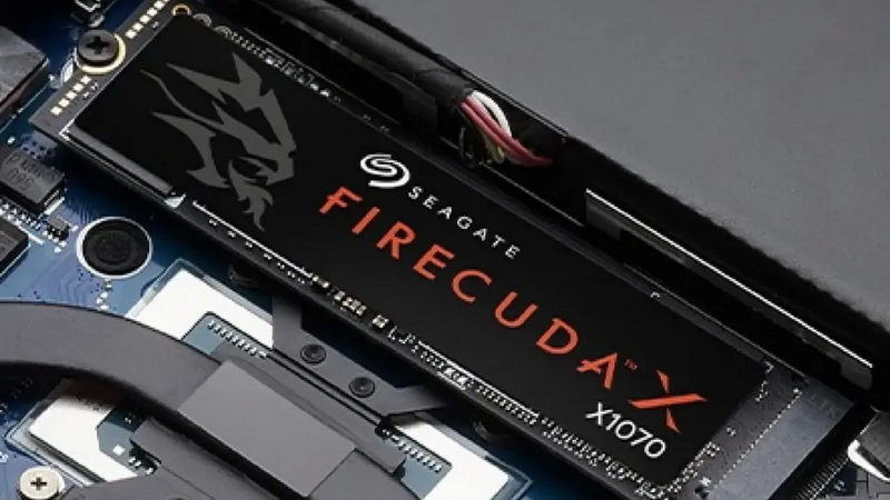 セガイトは、PCIe 4.0対応の新しいSSDファイヤーキャドゥX1070を発売し、読み取り速度が7 GB/sを超えます