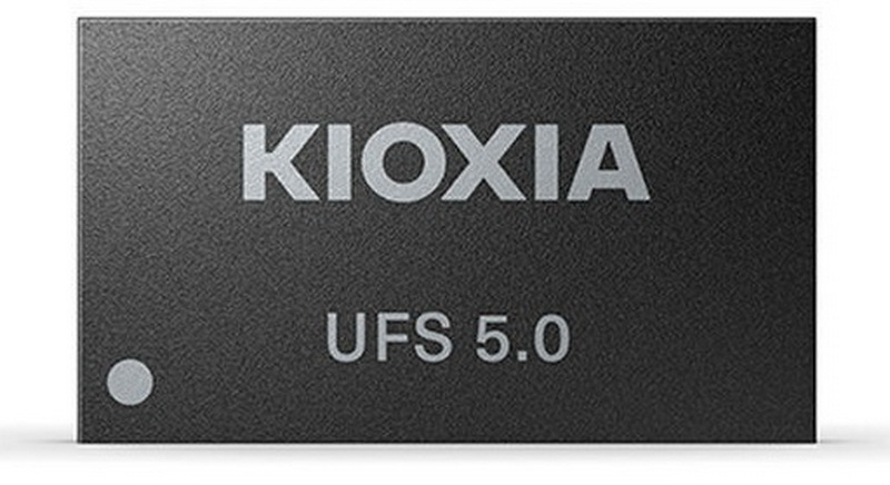Kioxiaは、新しいフラッグシップ携帯電話向けにテスト用UFS 5.0フラッシュメモリチップの配送を開始した。