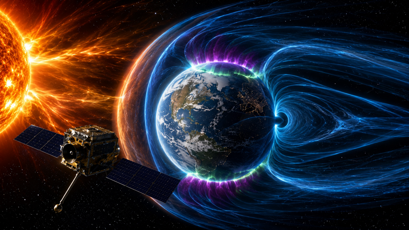ヨーロッパと中国の天文台が初めて地球全体の磁気圏を宇宙で撮影しました