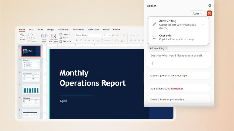 Microsoftは、Word、Excel、およびPowerPointにAIエージェントCopilotを導入し、Microsoft 365のすべてのサブスクライバー向けに公開しました