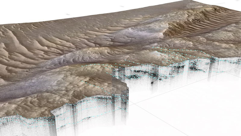 Perseveranceローバーは火星の表面下で古代の河川デルタを発見しました