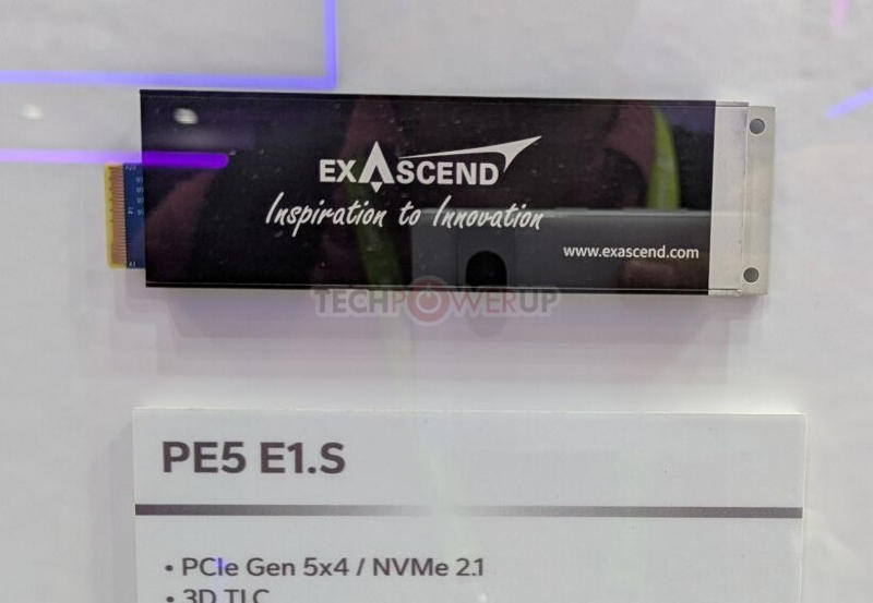 ExascendはNVMe 2.1プロトコルをベースにした最初のSSDを発表しました