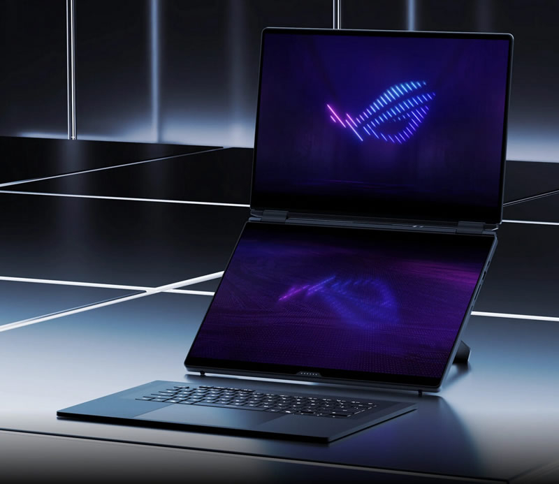 アスウスは、ROG Zephyrus Duoのフラッグシップノートパソコンを8,570ドルで評価しました