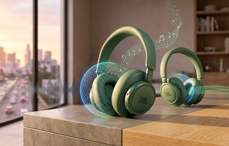 JBLは、完全ワイヤレスのヘッドホンLive 780NCとLive 680NCを発売し、充電なしで最大80時間使用できるようにしました