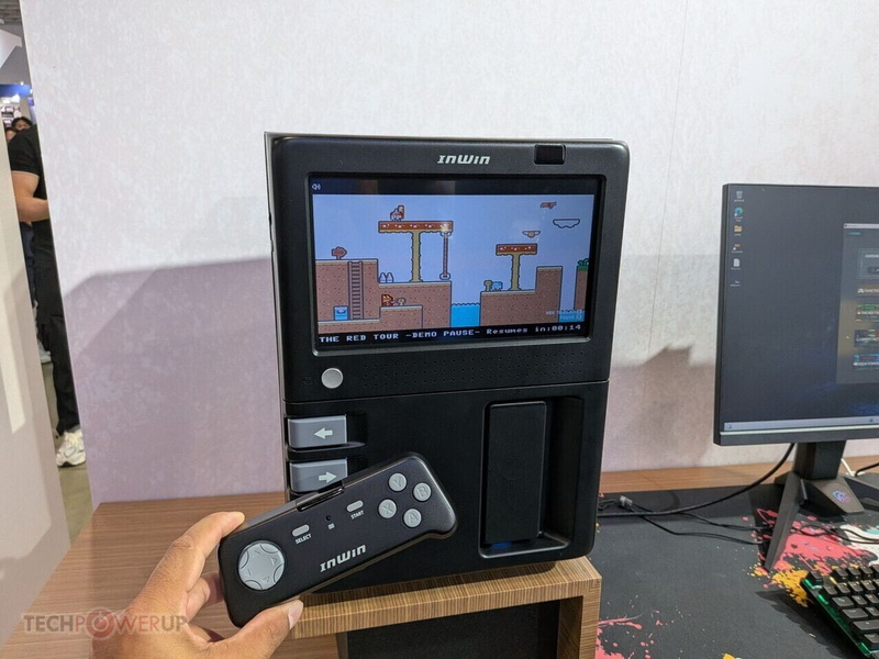 インウィンは、内蔵レトロゲーム機と10インチディスプレイを備えたGX-285ボディを発表しました