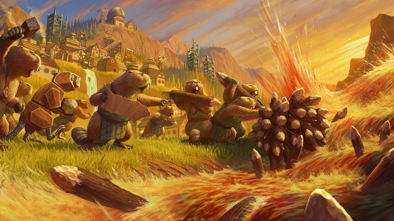 Timberbornは予定よりも遅れて、早期段階の後に利用可能になります。なぜなら「ビーバーがあまりにも礼儀正しい」からです。