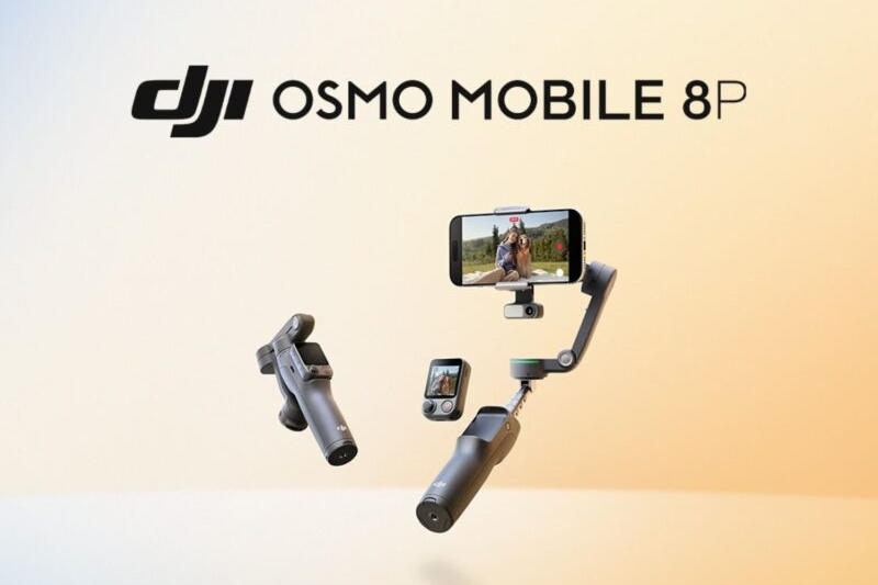 DJI Osmo Mobile 8P用の新しいスタビライザーが、取り外し可能なコントローラーディスプレイ付きで市場に登場しました。
