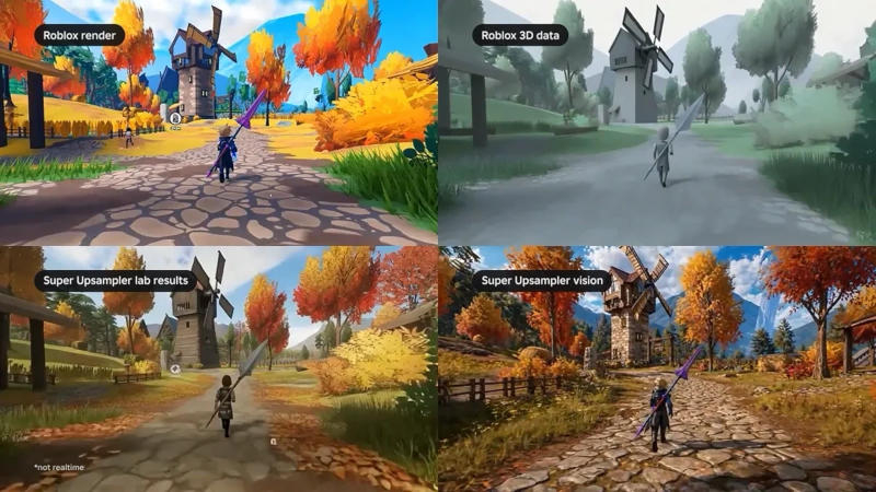 ロブロックスは「Reality」を開発中です。これはAIレンダリングを備えたフォトリアリスティックなゲームプラットフォームで、名前は「DLSS 5 at Home」と呼ばれています
