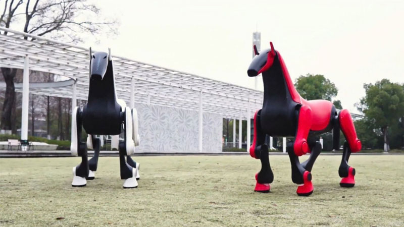 中国の技術者は、乗馬者を最大50kgまで山岳地帯で運搬できる「ロボクニャ」を開発しました