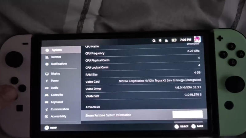 Nintendo Switch は現在、Steam に対応しています