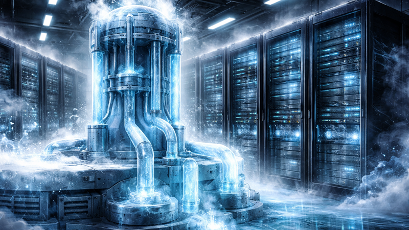 中国の科学者は「ショックフリーズ」を開発しました—フロンを使わずにAIサーバーを20秒で冷却する方法。