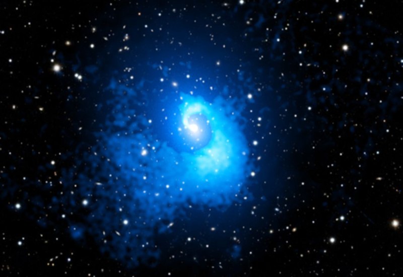 「チャンドラ」天文台は、平和に見えるアベール 2029 クラスターで古代宇宙事故の痕跡を発見した。