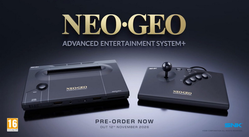 PlaionはレトロコンソールNeo Geo AESを復元し、現在はオリジナルのカートリッジとELTテレビに対応しています。