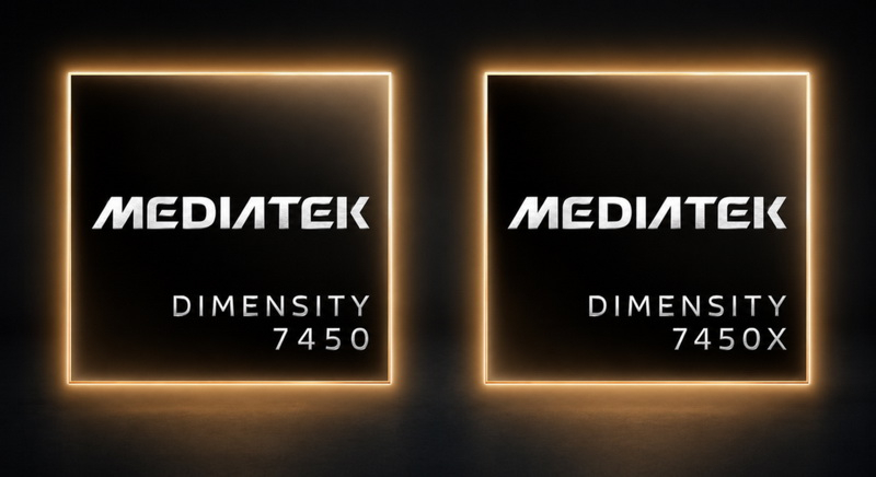 メディアテックは、ゲーム向けおよび折りたたみ電話向けに設計された新しいプロセッサーDimensity 7450とDimensity 7450Xを発売しました