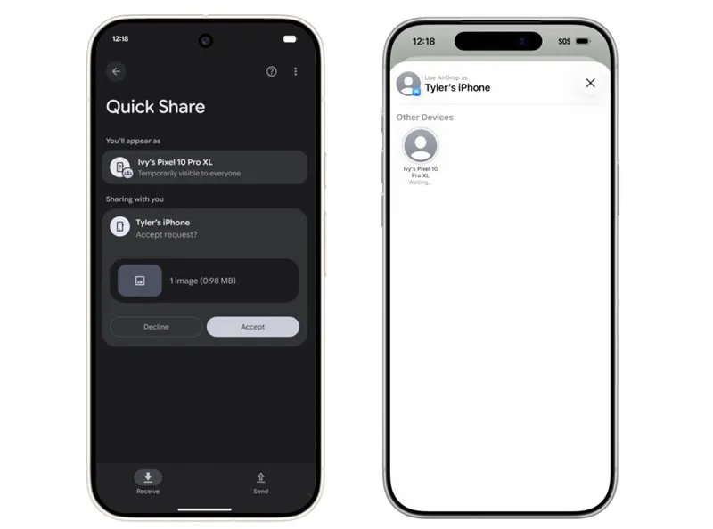 オッポの電話は、まもなくAirDropを使ってiPhoneから写真やファイルを転送できるようになります