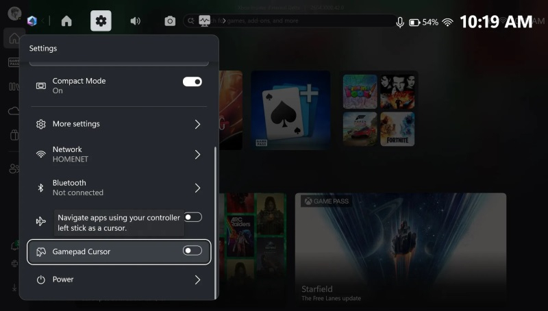 マイクロソフトは、Windows用ポータブルコンソール向けの仮想マウス「Gamepad Cursor」を発表しました