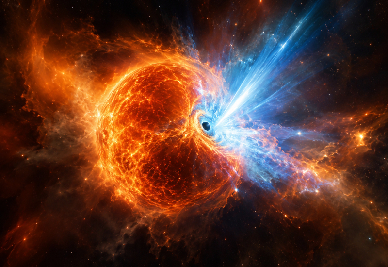科学者は、2018年から宇宙で観測されている14の神秘的な青い閃光に対する説明を見つけた。
