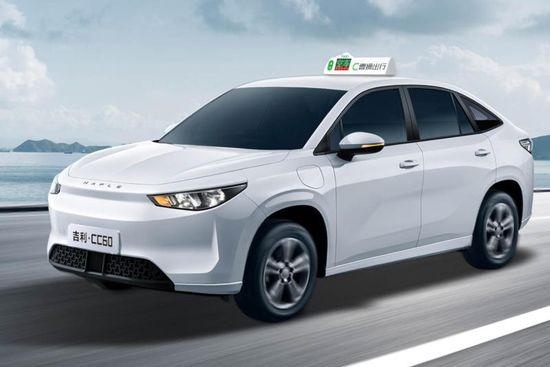 ジーリーは来年、数千台のロボタクシー「Caocao Eva Cab」を街に投入する予定です。