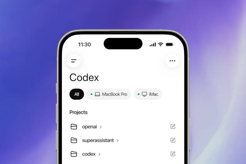 今、道中で「ワイブコード」することができます：モバイル版ChatGPTにCodexが追加されました
