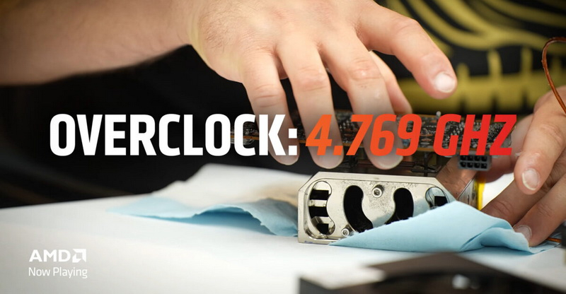 AMDは、Radeon RX 9060 XTを4,769 MHzにオーバークロックし、世界記録を破りました。