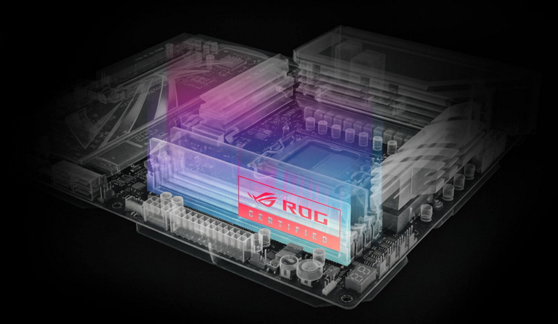 AsusはROGマザーボードとの互換性があるDDR5モジュール17本を確認しました。