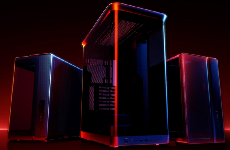 SAMAはComputex 2026でパノラマケース、デュアルスクリーン付きのSZO、および最大1,650 Wの電源ユニットを発表しました