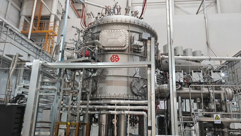 中国の企業が最新型核融合炉の開発に成功したと発表しました