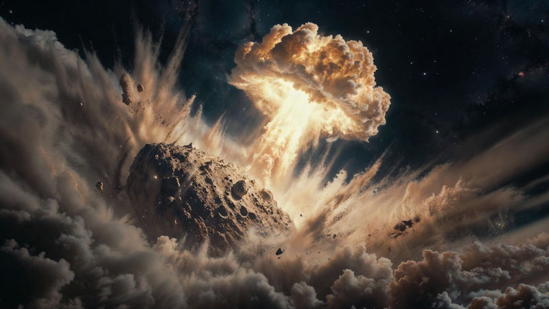 おそらく、核爆弾は予想以上に安全に惑星を小惑星から守れる――研究者たちは実験を行った。