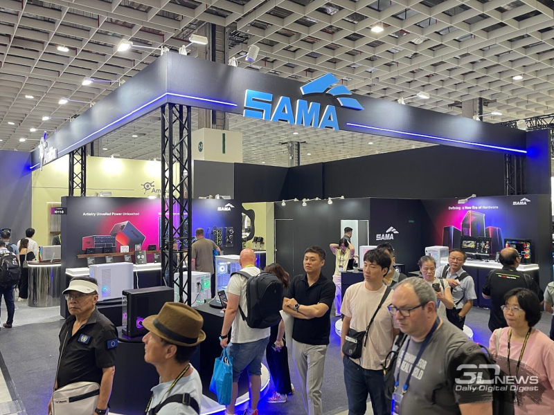 SAMA in Computex 2026：非標準ケース、デュアルスクリーン付き冷却システム、新型電源ユニット