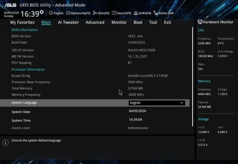 AIは、Intel Bartlett LakeプロセッサとZ790マザーボードの互換性がない組み合わせでWindowsを起動できるようにしました