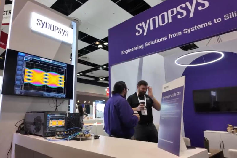 Synopsysは、PCIe 8.0インターフェースのスループットが256 GB/sであることを実演しました。