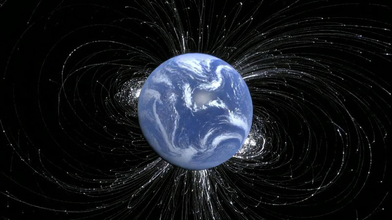 地球磁場の非均質性がマントル内の秘密構造によって引き起こされることが証明されています